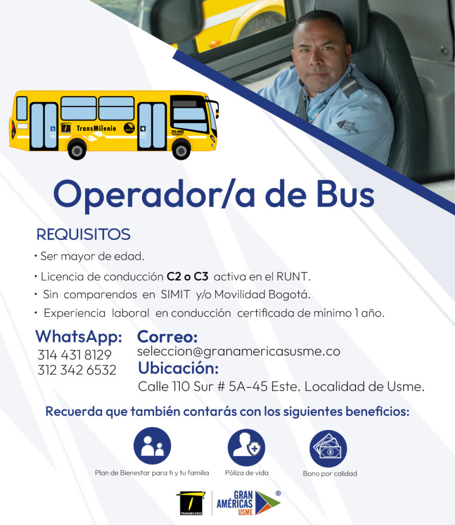 Operador de Bus Zonal