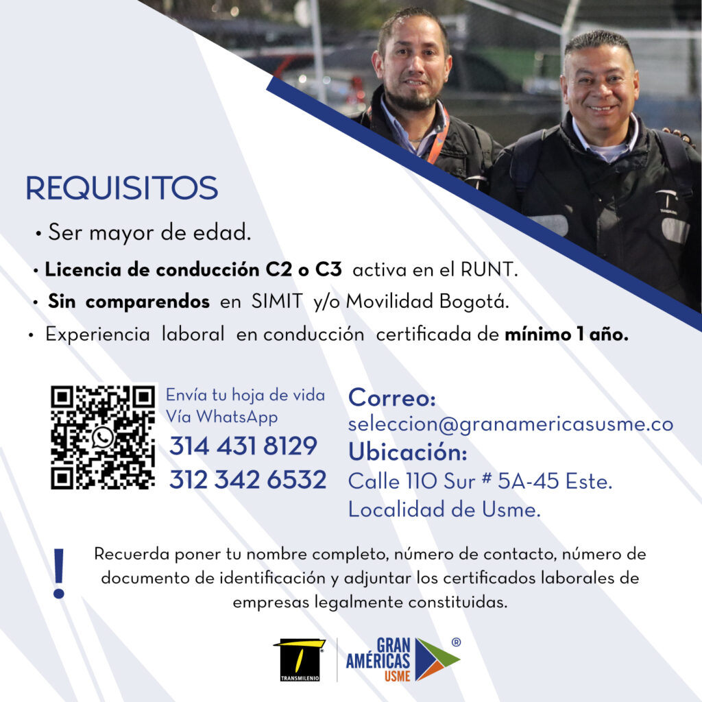 Operadores requisitos