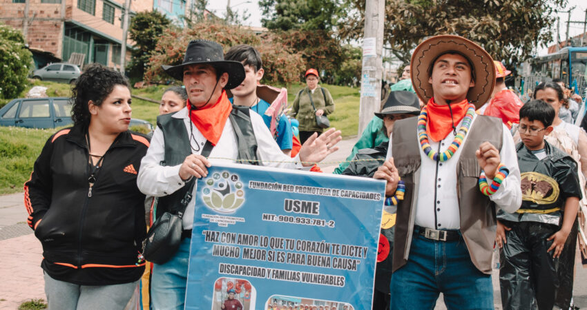 Desfile mes de la discapacidad